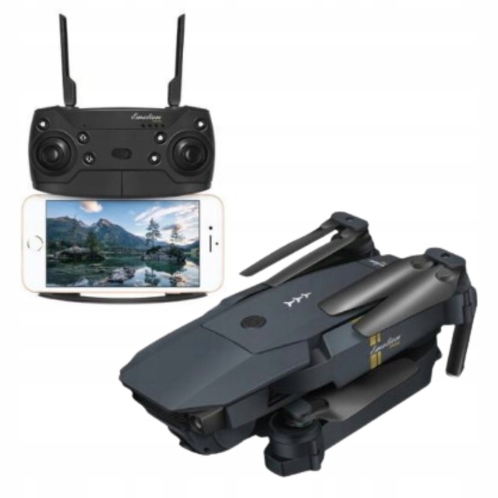 DRON 998 PRO Dual KAMERA 4K WIFI DLA POCZĄTKUJĄCYCH