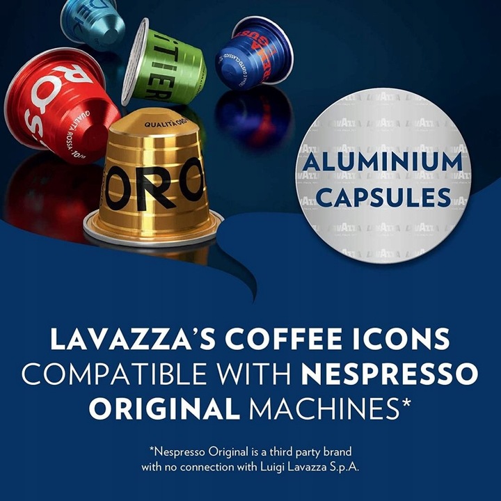 Kapsułki do NESPRESSO LAVAZZA ESPRESSO 100 sztuk