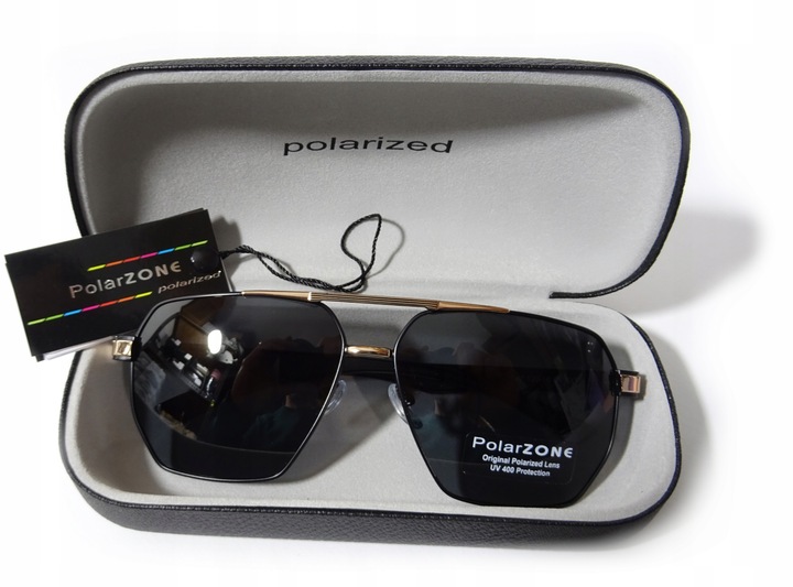 OKULARY PolarZone POLARYZACYJNE MĘSKIE PRZECIWSŁONECZNE KIEROWCOW FILTR ETU