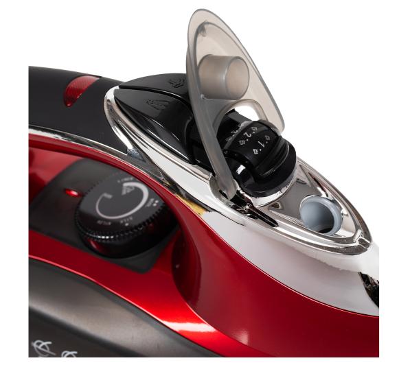 Żelazko parowe RAVEN EZ003X 3000W Blokada kapania Czerwone