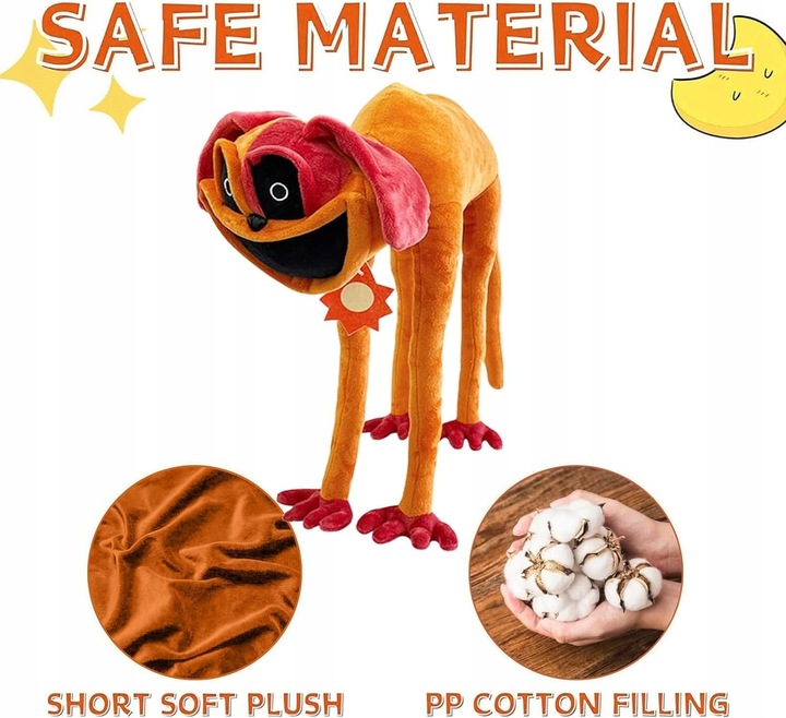 SMILING CRITTERS MASKOTKA DOG DAY PLUSZ POPPY PLAYTIME CHAPTER 3 ZABAWKA