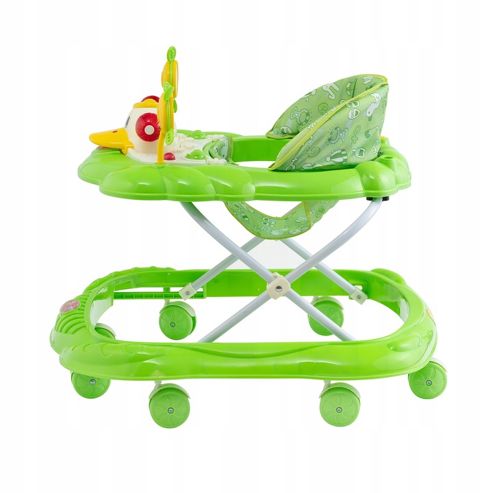 INTERAKTYWNY CHODZIK JEŹDZIK DLA DZIECI SKŁADANY 3 KOLORY KACZUSZKA