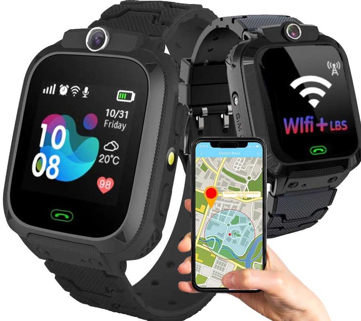 SMARTWATCH dla dziecka SIM PL LOKALIZATOR LBS