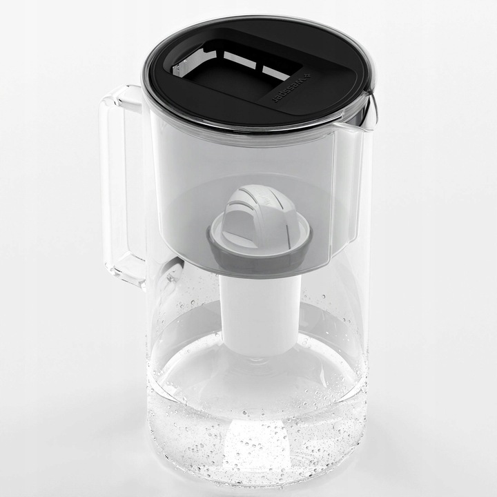 DZBANEK SZKLANY WESSPER D2 BOROSILICATE 3l + 3x Filtr Wessper aquaclassic