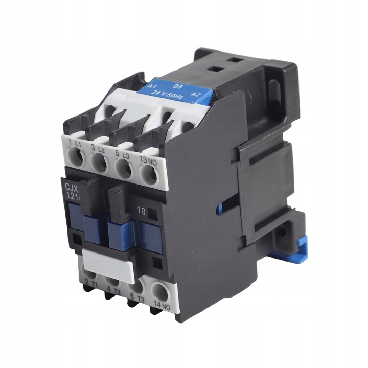 Przemysłowy stycznik prądu przemiennego z cewką miedzianą CJX2 - 1210 24V