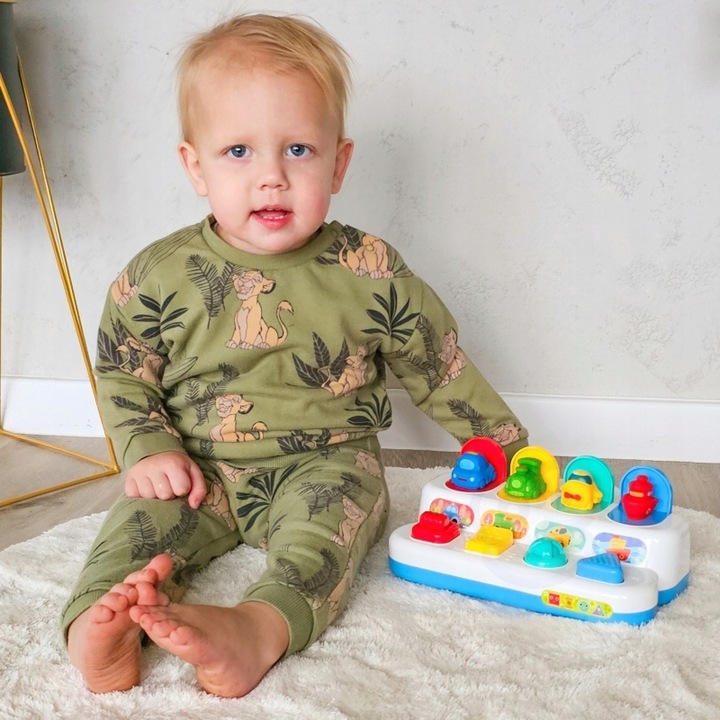 WYSKAKUJĄCE KOLOROWE ZWIERZĄTKA ZABAWKA EDUKACYJNA INTERAKTYWNA WOOPIE