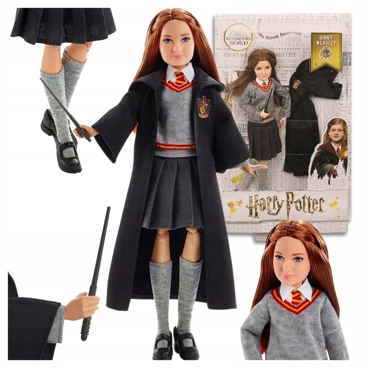 Mattel Harry Potter Ginny Weasley Lalka z akcesoriami