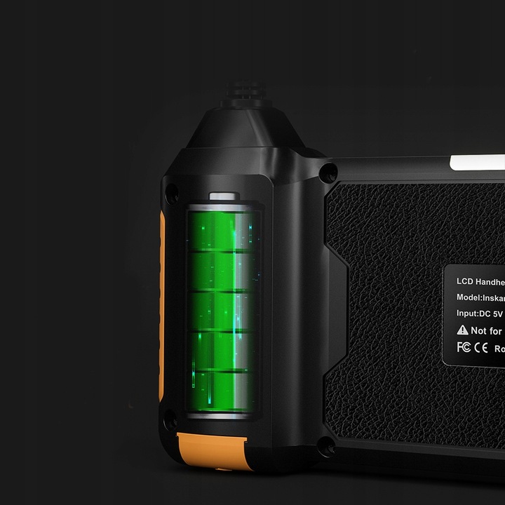 KAMERA INSPEKCYJNA ENDOSKOP 5M USB + WYŚWIETLACZ FULL HD