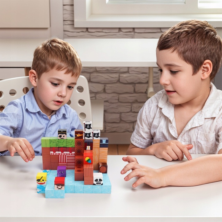 KLOCKI MAGNETYCZNE SZEŚCIANY DLA DZIECI 100 KLOCKÓW MODUŁY EDUKACYJNE STEM