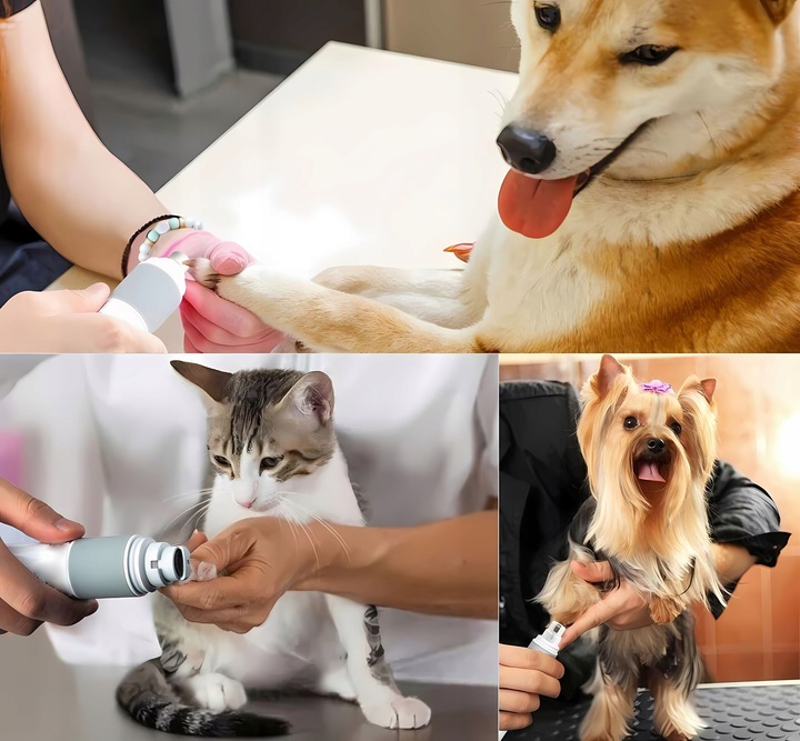 Szlifierka Cicha Elektryczna Do Pazurów dla zwierząt Psy Koty Pilnik