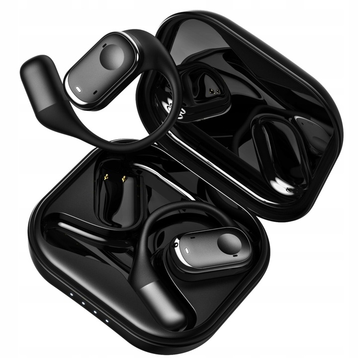 SŁUCHAWKI bezprzewodowe ZAUSZNE TWS Y30 z ENC IDEALNE do biegania i Rozmów