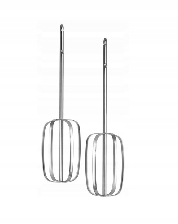 Solidny Mikser Ręczny MPM Robot Kuchenny 300W Chromowane Mieszadła