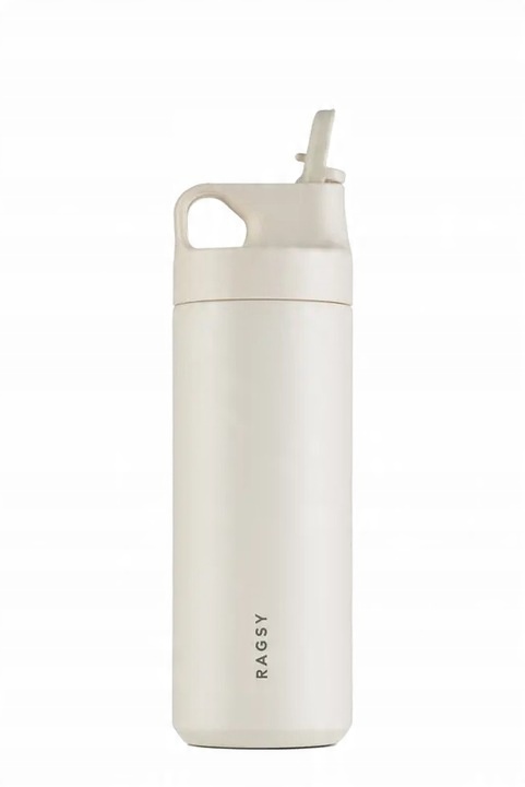 Kubek Termiczny ze słomką i ustnikiem ADV 500 ml BPA FREE - Sand/Piaskowy