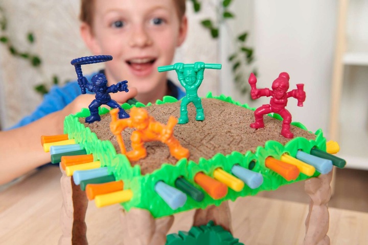 PIASEK KINETYCZNY GRA ZRĘCZNOŚCIOWA RUCHOME PIASKI SINK N' SAND KINETIC