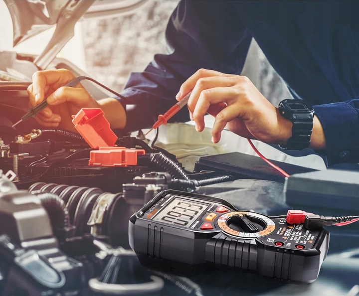 Multimetr Miernik Cyfrowy Prądu Engindot DM01M NCV LCD