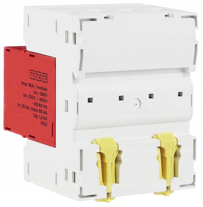 OGRANICZNIK OCHRONNIK PRZEPIĘĆ PRZEPIĘCIOWY B+C+D 4P 3-FAZ