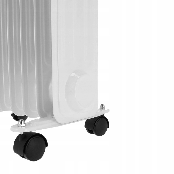 Grzejnik olejowy elektryczny Mission Air OSLO white 2500W biały WIFI TIMER