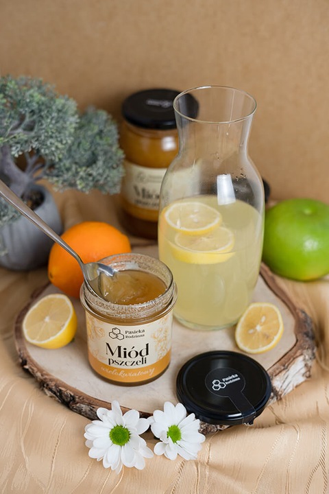 Miód Wielokwiatowy + Lipowy z RODZINNEJ PASIEKI