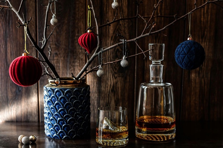 Komplet do whisky Fjord KROSNO zestaw karafka 6 szklanek