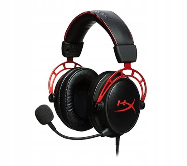 Słuchawki HyperX Cloud Alpha Gaming Headset Czarno-czerwone Jack 3,5 mm
