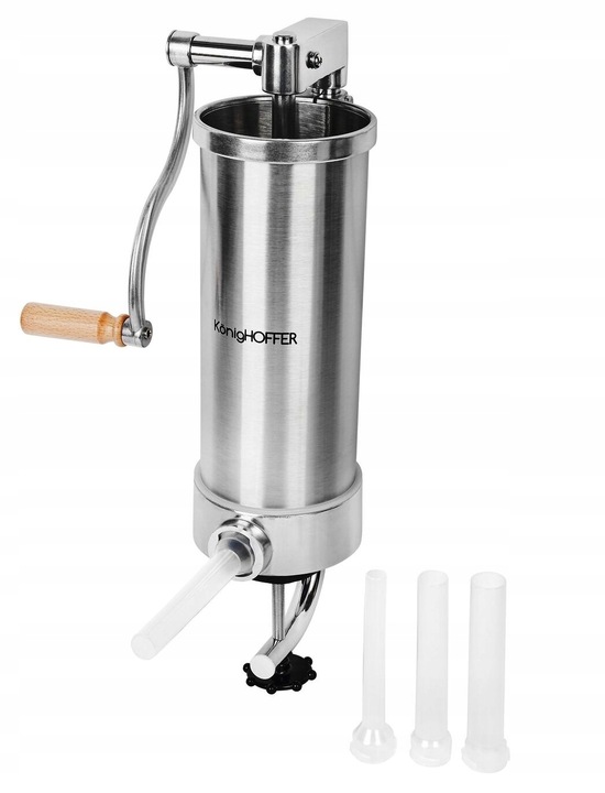 NADZIEWARKA Pionowa do Kiełbas Wędlin MASZYNKA Szpryca Lewarek 3kg