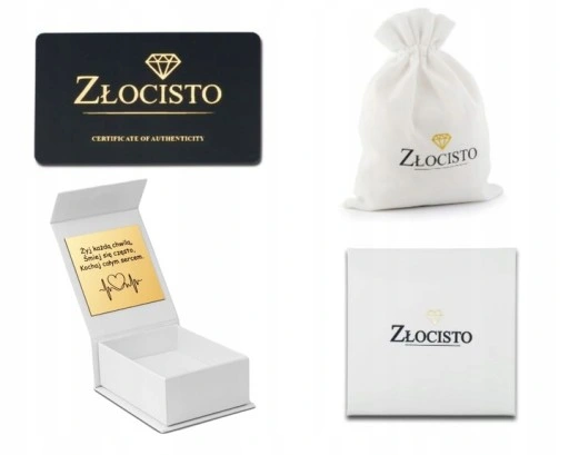 ZŁOTY ŁAŃCUSZEK SPLOT LISI OGON MIENIĄCY SIĘ 585 45 CM + GRAWER PREZENT