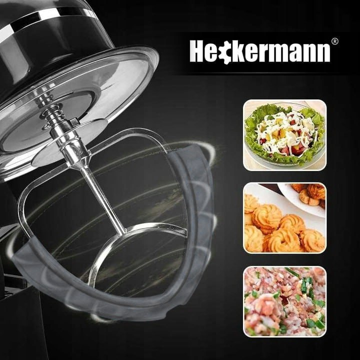 ROBOT KUCHENNY PLANETARNY WIELOFUNKCYJNY MIKSER HECKERMANN 2200W MISA 6,2l
