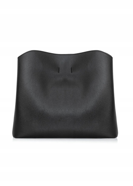 OCHNIK Czarna torebka shopper damska TOREC-0862B-99(Z25)