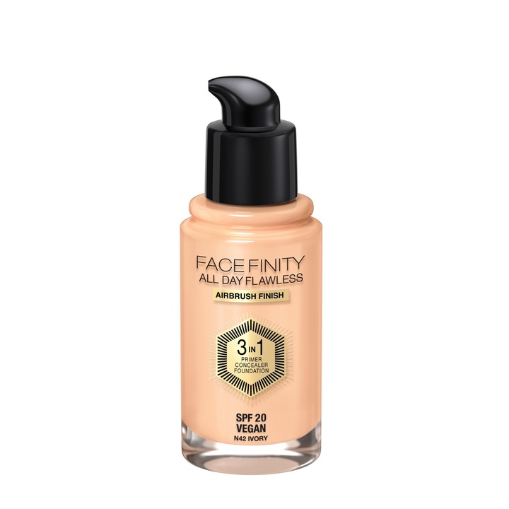 MAX FACTOR FACE FINITY 3W1 VEGAN SPF20 N42