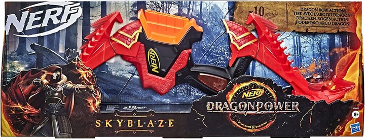 ŁUK NERF ELITE DRAGONPOWER SKYBLAZE +10 STRZAŁEK