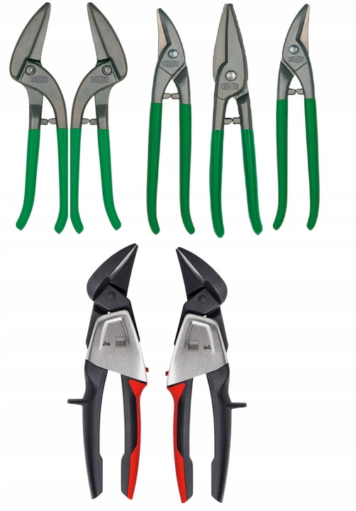 nożyce lewe do blachy Ideal Erdi Bessey [D39ASSL]