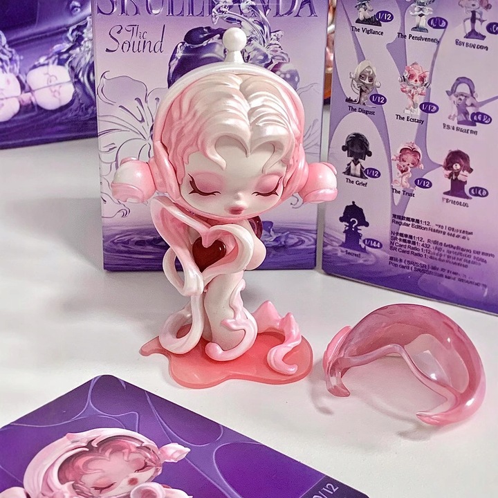 Oryginalne Pop Mart Labubu The Monsters Tasty Macarons Brelok