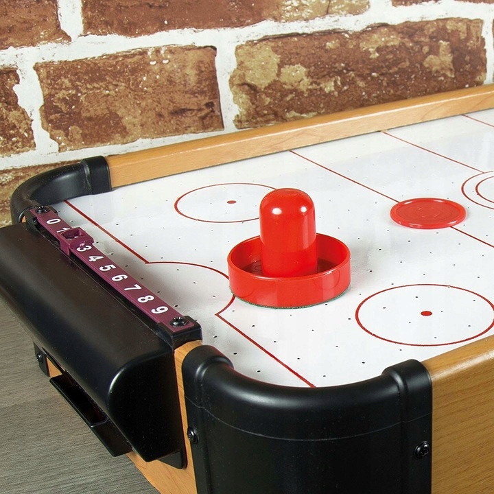 CYMBERGAJ STÓŁ do GRY AIR HOCKEY POWIETRZNY HOKEJ DLA DZIECI GRA NEO-SPORT