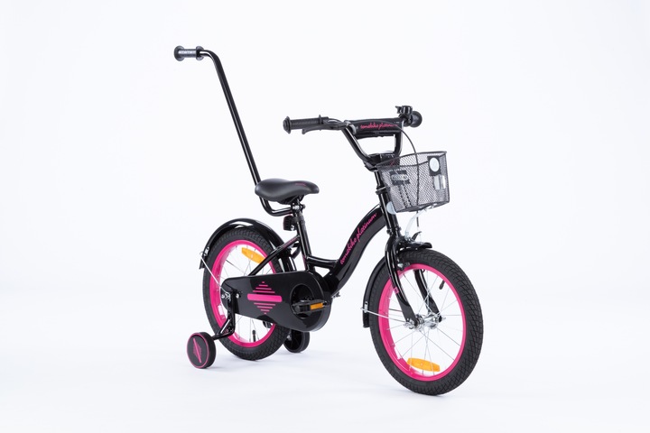 rower rowerek TOMABIKE 16 cali Platinum prowadnik