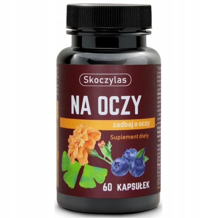 Na oczy Skoczylas kapsułki na oczy, poprawa ostrości i jakości 60 kap.