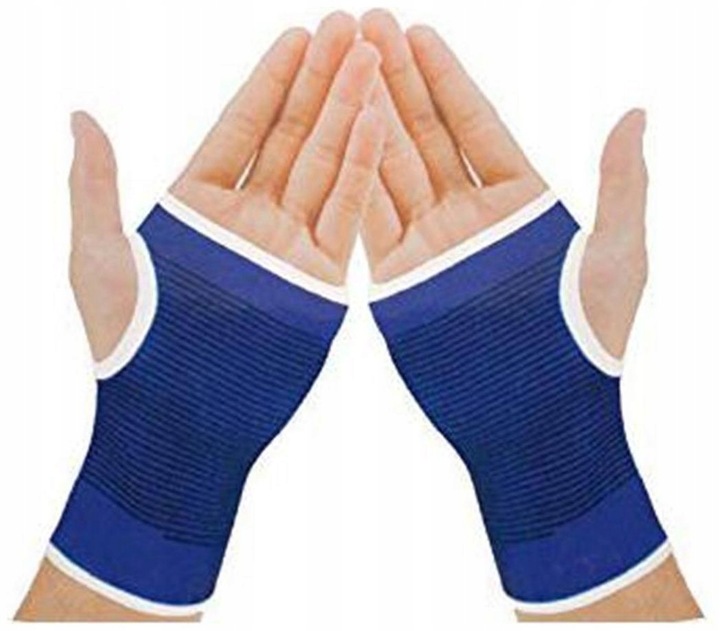 ŚCIĄGACZ NA RĘKĘ OPASKA ELASTYCZNA UCISKOWA OCHRANIACZ na DŁOŃ DŁONIE 2 SZT