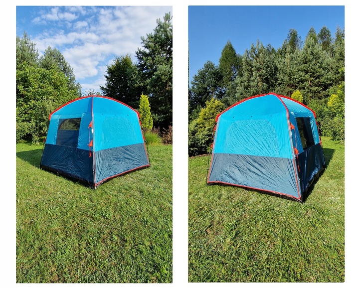 Przedsionek kempingowy NAMIOT wysoki dostawka przyczepy kampera 2,5m 6os