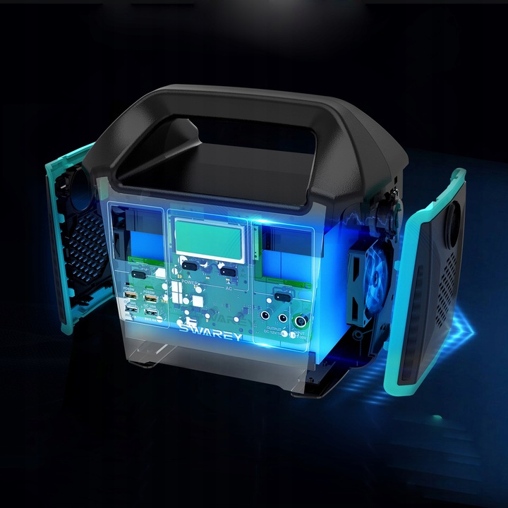 Power banki 1000W AC/DC/USB/USB3.0/Type-c dla smartfon tablet pc kamera