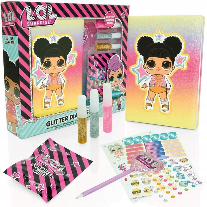 LOL SURPRISE BROKATOWY PAMIĘTNIK L.O.L NOTES ALBUM