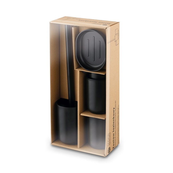 AKCESORIA do ŁAZIENKI dozownik na mydło szczotka do WC mydelniczka Tadar