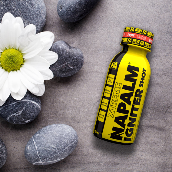 FA Napalm Igniter Juice Shot 24 x 120 ml smak egzotyczny Przedtreningówka