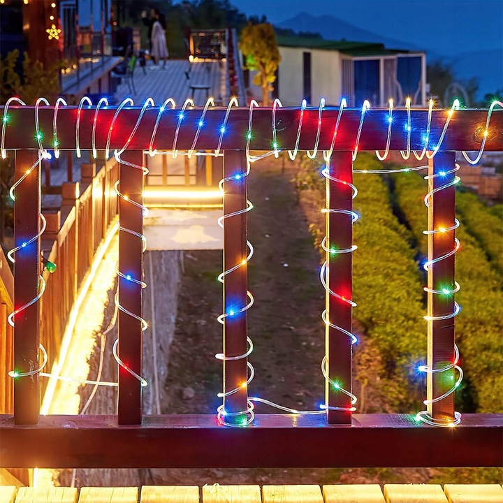 Wąż sznur świetlny LED RGB 10m Party Light , Dekoracje świąteczne +pilot