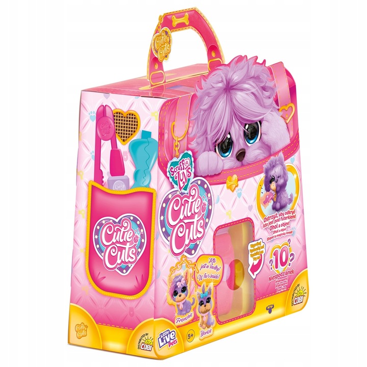 Cutie Cuts LLP Piesek Fioletowy