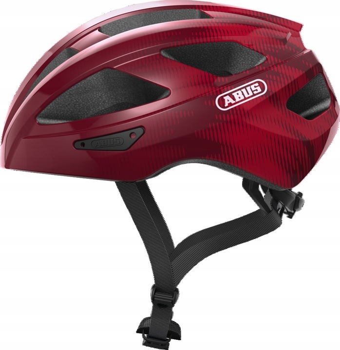Kask rowerowy ABUS MACATOR L 58-62 Bordeaux Red