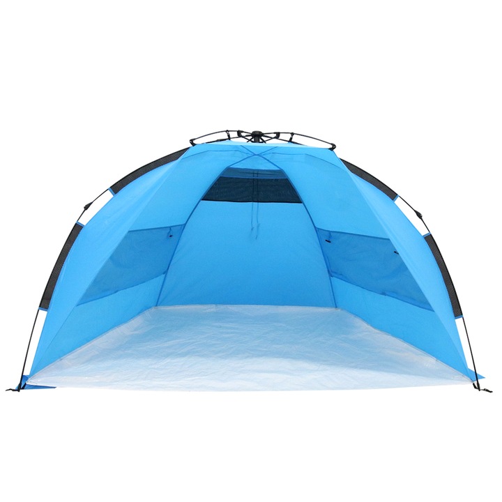 DUŻY XXL NAMIOT PLAŻOWY SAMOROZKŁADAJĄCY AUTOMATYCZNY PARAWAN ODBIJA SŁOŃCE