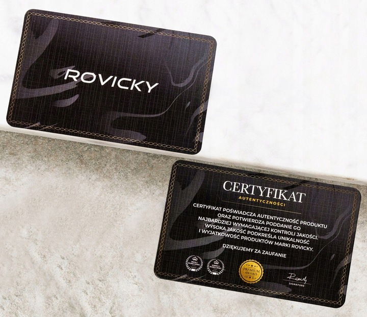 Portfel skórzany męski klasyczny pojemny prezent na święta Rovicky