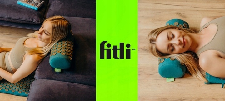 MATA ZDROWOTNA DO AKUPRESURY Z KOLCAMI + PODUSZKA