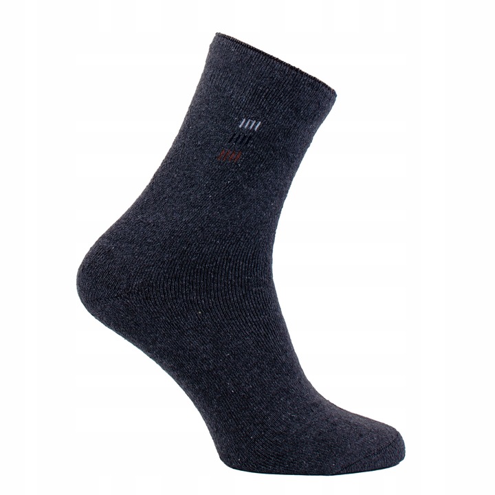 6x Grube skarpety THERMO Bawełniane BEZUCISKOWE