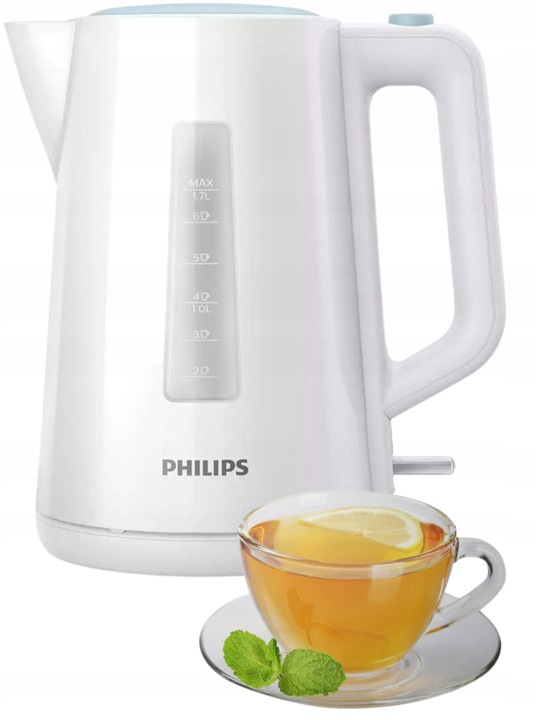 Czajnik elektryczny Philips HD9318/70 2200 W 1,7 l biały