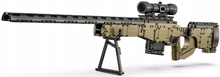 CADA KLOCKI STRZELAJĄCY KARABIN SNAJPERSKI 978 EL. AWP + NABOJE PIANKOWE
